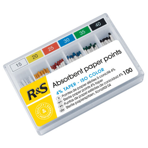 Papírové čepy R&S 4%, 100ks č.15-40