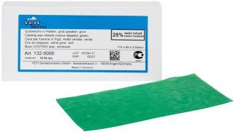 YETI Voskové listy zelené, hrubé, drsné 0,5mm