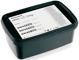 Elite LC Round Tray, 50ks růžová