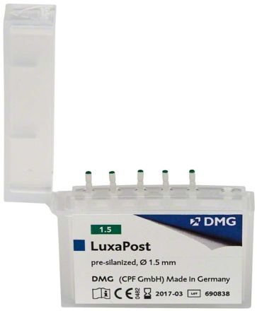 LuxaPost čepy, 5ks zelené 1,5mm