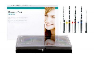 POLODENT Glassix+ Plus čepy Intro Kit