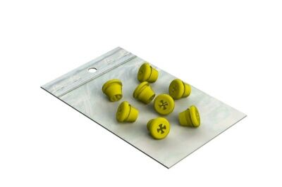 Silikonové kolíky, 8ks žluté