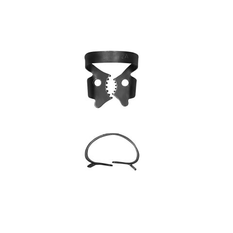 Rubber Dam spona12A right UK molar, Black Line