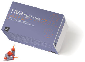 riva LC HV - skloionomerní cement, 50ks kapsle A1