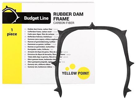 Yellow Point Carbon Rubber Dam Frame Large