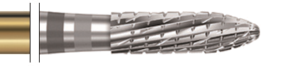 Tvrdokov fréza plamen D44,5mm 023, H139UML