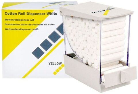 YELLOW POINT Zásobník na vatové válečky