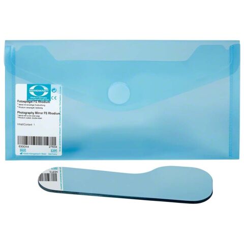 Foto zrcátko Rhodium FS lateral straight 55x157mm