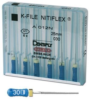 Nitiflex File 25mm, ISO 15, 6ks