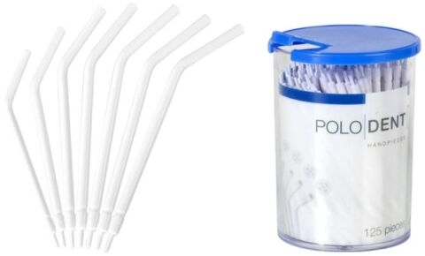 Spray Tips dlouhé (80 mm), bílé