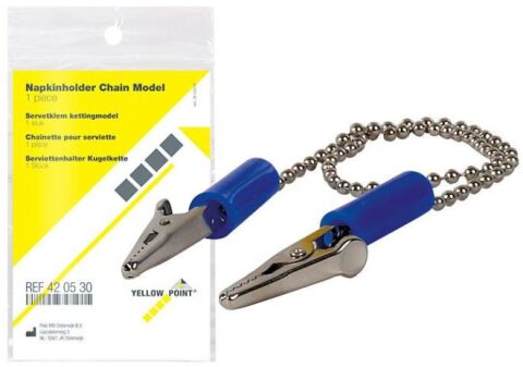 YELLOW POINT Řetízkový držák ochr.roušek(bryndáků)