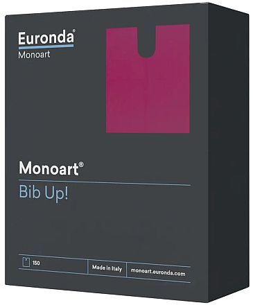 Podbradníky Monoart Bib Up! bordové