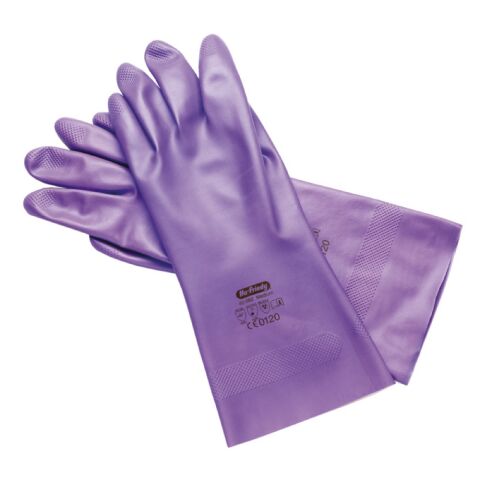 IMS Nitrile Flock-lined Utility Gloves size #9 3 p