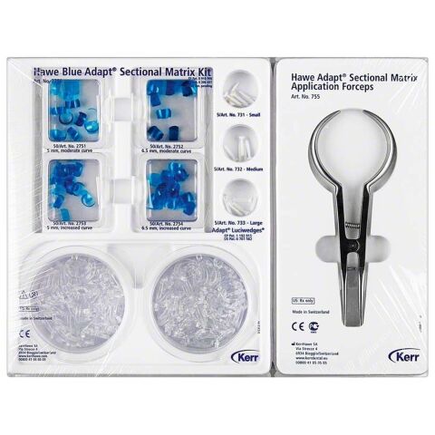 Hawe Adapt Blue sekční matrice kit