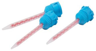 Míchací kanyly, 50ks modro-oranžové