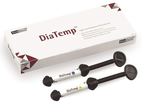 DiaTemp - provizorní materiál, 3x3g žlutý