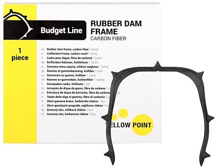 Yellow Point Carbon Rubber Dam Frame Small