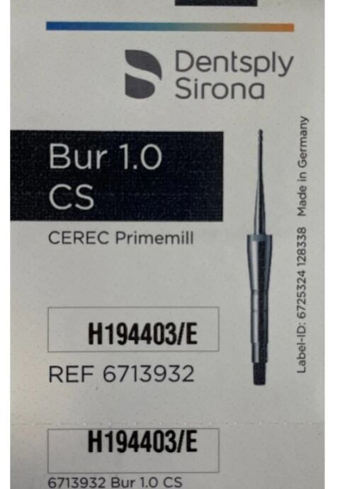 Primemill Bur 1.0  CS, 3ks