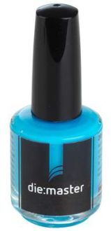 die:master - distanční lak, 15ml modrý