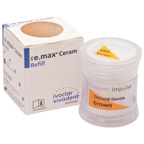 IPS e.max Ceram Occlusal Dentin, 20g hnědá