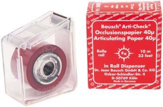 Arti-Check artikulační papír v roli 22mm červený