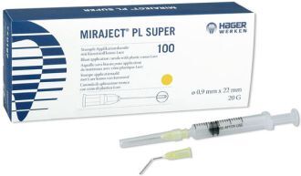 Miraject PL Super - jehly 0,9x22mm, 100ks