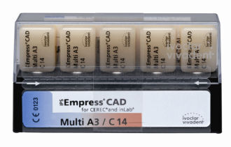 IPS Empress CAD Multi bloky C14, 5ks