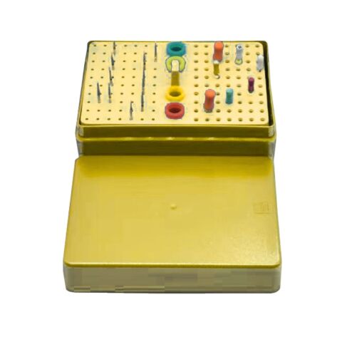 Dezinfekční box pro rotační nástroje, Yellow