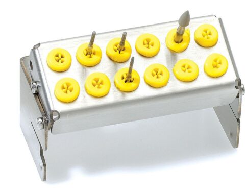 Stojánek na vrtáčky náhradní silikony, 20ks modré