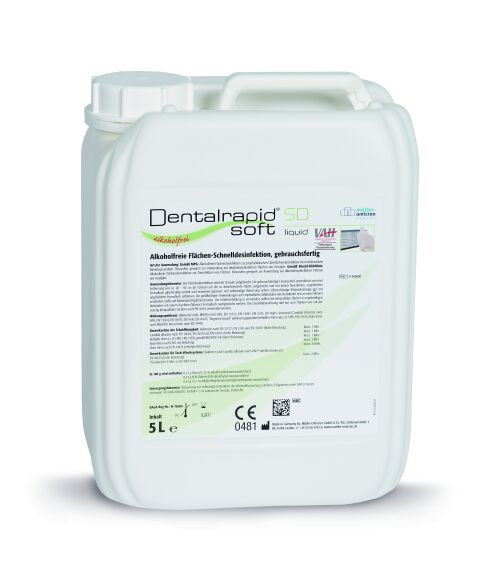 Dentalrapid soft SD - dezinfekce ploch, 5l