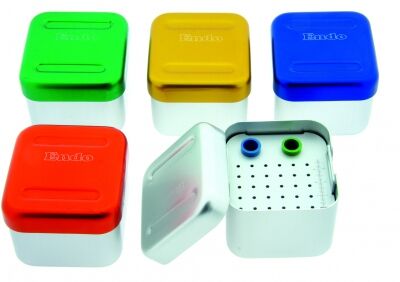 Endo Cube - Alu box, červený