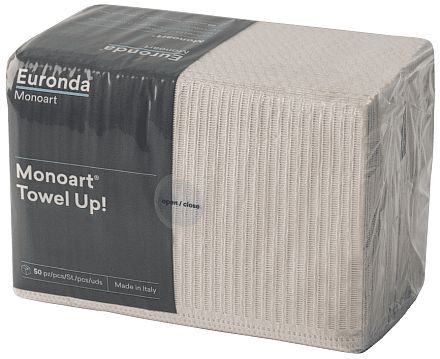 Podbradníky Monoart Towel Up! skládané naturální