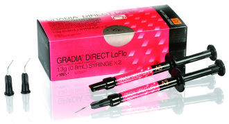Gradia Direct LoFlo - kompozit, 2x1,3g A3,5