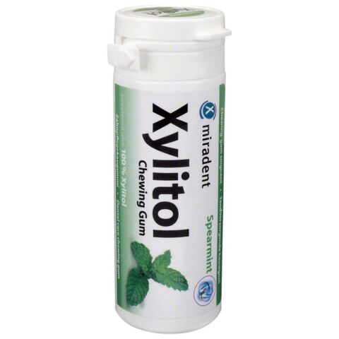 Miradent Xylitol - žvýkačky, 30ks spearmint