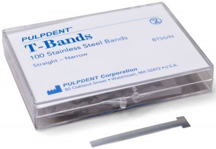 T-Bands Stainless Steel rovné úzke