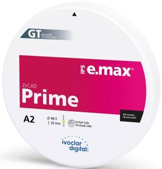 IPS e.max ZirCAD Prime B2 98/16 mm