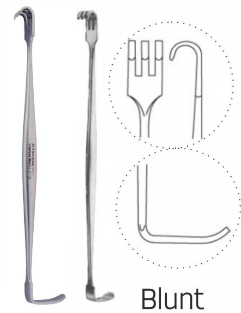 Retraktor Sean-Miller tupý