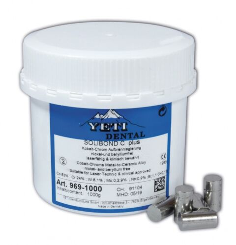 YETI Solibond C Plus - chromkobaltová slitina, 1kg