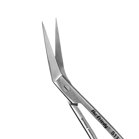 Nůžky Locklin č.11 zahnuté, rýhované 16cm