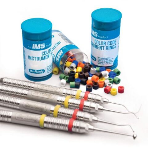 IMS Color Code Instrument Rings ocean Blue, Large