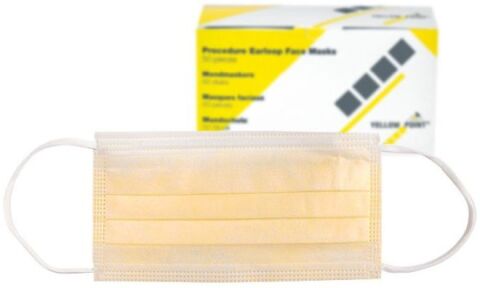 YELLOW POINT ústenky na gumičku, žluté