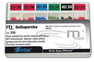 Mtwo guttaperčové čepy, 60ks 30/.05