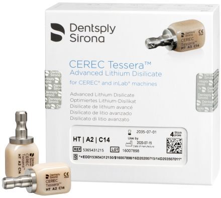 Cerec Tessera bloky A3,5 C14 MT, 4ks