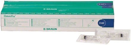 Omnifix Luer Lock - stříkačky 3ml, 100ks