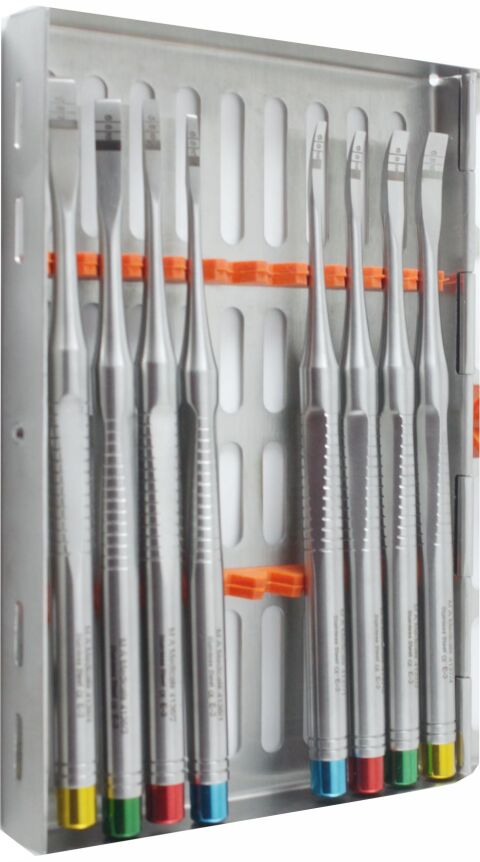 Bone Splitting set 4 rovné + 4 zahnuté