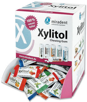 Miradent Xylitol - žvýkačky, 200x2ks sortiment