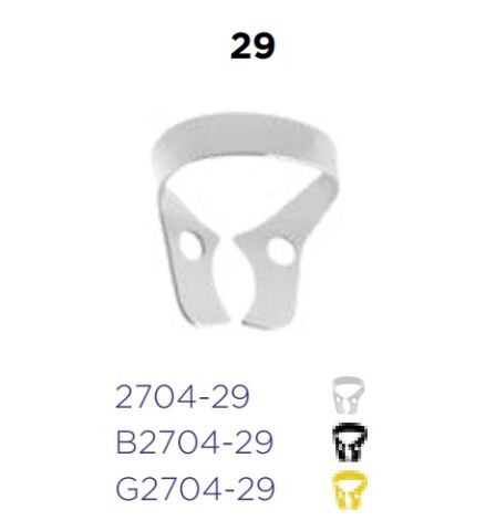 Kofferdamová spona 29 - premolar