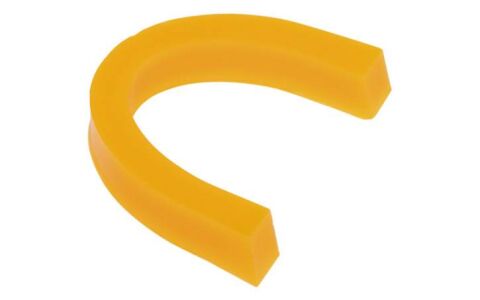 Skusové valy podkova, 96ks vanilkové