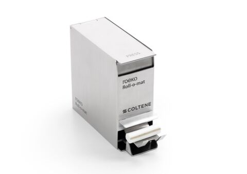 Roll-O-Mat kovový zásobník vatových válečků