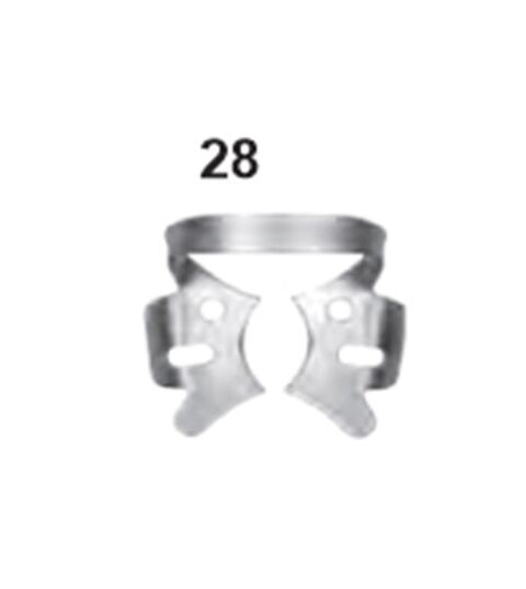 Spona kofferdam spodní molar 28